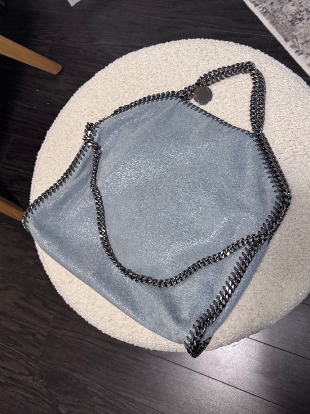 Stella McCartney Deer Falabella Large Fold Over Tote